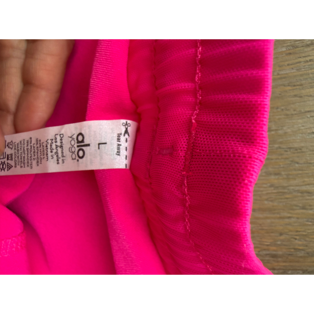 Alo Yoga Pink Athletic Shorts - Picture 2 of 5